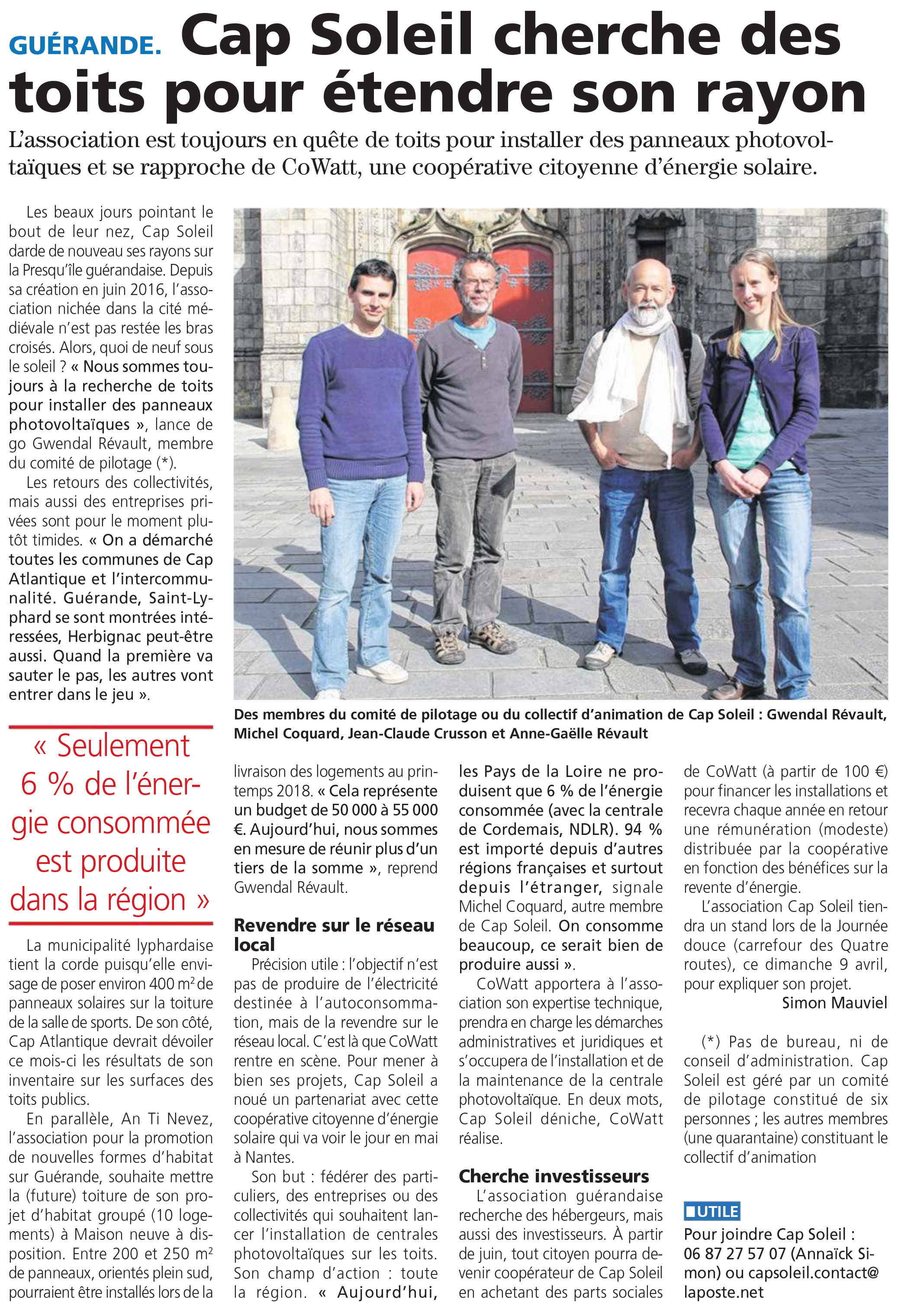 Cap Soleil cherche des toits pour étendre son rayon